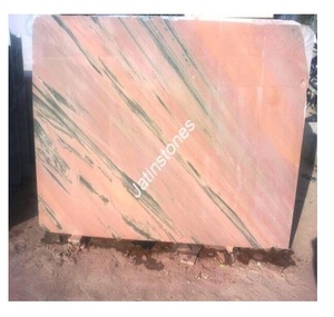 Losa de Piedra Natural en Tono Rosa Mármol con Patrón de Vetas Diagonales para Encimeras, Pisos, Paneles de Pared y Azulejos de Interior - Product Image 1