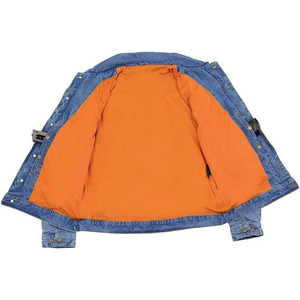 SAMROZ SPORTS Chaqueta de Mezclilla Negra Clásica para Hombre con Bolsillos para Pistolas, Manga Larga - Azul (Para Todas las Temporadas) - Product Image 3