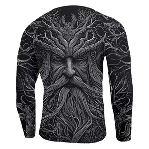 2026 Custom Quick Dry <b>Men's</b> Gym Rash Guard <b>Shirts</b> Long Sleeve <b>Compression</b> <b>Mens</b> Gym <b>Shirts</b> MMA Quick Dry Rash Guard <b>Shirts</b> - Product Image 5