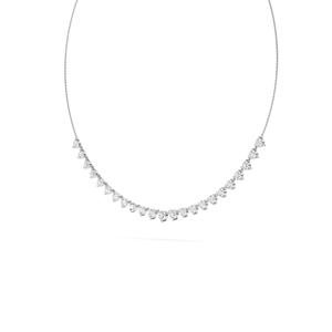 Colgante de Lujo con Diamante Creado en Laboratorio de 3.84 CTW, Claridad VS+, Elaborado en Oro Amarillo de 18K, Joyería Elegante para Mujer, Compromiso - Product Image 3