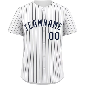 Maillot de baseball pour hommes à prix abordable, couleur unie, taille personnalisée, maillot de baseball par sublimation, uniformes, nouveau design, ensemble de baseball - Product Image 2