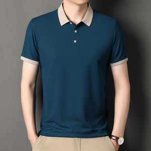 เสื้อโปโลคอปกทรงเข้ารูปคุณภาพสูง แขนสั้นทรงหลวมใส่สบายสำหรับฤดูร้อน ราคาโรงงานบังกลาเทศ รับทำโลโก้ตามสั่ง - Product Image 6