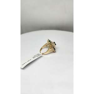 Bague de fiançailles exclusive JC Diamond 14K avec diamant naturel rempli de 0,69 ct, bijoux de luxe pour femmes, certifiée IGI, plaquée rhodium, export - Product Image 4