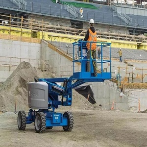 รถกระเช้าไฮดรอลิกแบบยืดหดได้ Qinyun Kinglift เครื่องยนต์ดีเซล บรรทุกได้ 1000 กก. ยกสูงได้ 14 ม. จัดส่งรวดเร็ว - Product Image 1