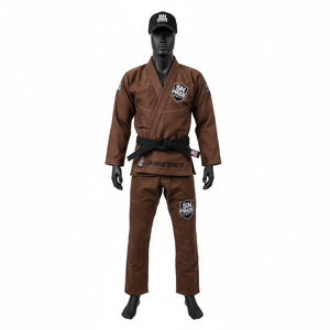 Combinaison de Jiu-Jitsu en coton 100% de haute qualité, Kimono de Jiu-Jitsu, uniforme personnalisé, couleur personnalisée, combinaison de Jiu-Jitsu pour hommes - Product Image 1