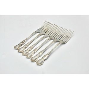 Juego de tenedores clásicos de metal para postre, con acabado pulido de alto brillo, aptos para lavavajillas, para bodas y uso doméstico. - Product Image 5