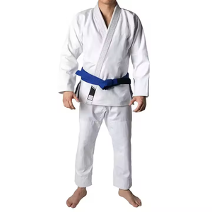 Men Karate Uniform Premium Karate Training Gi Traditional Martial Arts Practice Suit Reinforced Stitching Comfortable <b>Athletic</b> - Product Image 3