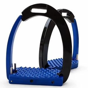 Équipement vétérinaire professionnel : Étriers de selle western en aluminium gravé pour l'équitation - Product Image 1