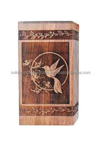 Urnas de Cremación para Adultos, Urnas Funerarias de Madera, Tamaño Personalizado, Artículos Funerarios - Product Image 3