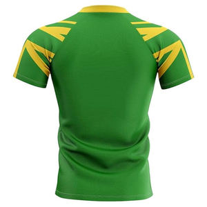 Maillot de rugby personnalisé respirant et anti-humidité, grande taille, manches courtes, broderie et impression, unisexe, pour équipe - Product Image 3