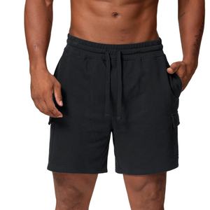 Pantalones Cortos Casuales de Estilo Deportivo para Hombre, Teñidos, de Algodón Grueso, con Múltiples Bolsillos y Cierre con Cordón, Gran Venta 2026 - Product Image 5