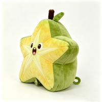 Schattig Carambola-bosbesvormig knuffel speelgoed uit de Pluche Fruit Serie, interactief educatief speelgoed, PP katoenen vulling, groothandelspartij beschikbaar