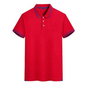 Camiseta Deportiva de Punto 100% Algodón para Hombre, Estilo Golf, Antiarrugas, Teñida con Hilo, con Patrón Sólido, Tipo Polo para Hombres de Negocios - Product Image 4