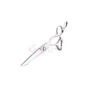 Professionnel de haute qualité en acier inoxydable ciseaux de coiffeur noir Plasma Salon outil de coupe de cheveux outil de beauté pointu - Product Image 1