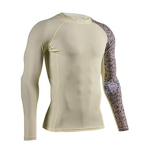 Vente en gros de rashguards imprimés de haute qualité à manches longues pour hommes, les plus vendus, au prix le plus bas, pour adultes. - Product Image 1