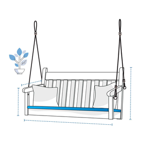 ผ้าคลุมชุดเฟอร์นิเจอร์กลางแจ้งแบบกันน้ำ ทนรังสียูวี จากเวียดนาม ยี่ห้อ Swing Covers Out Door Lifestyle Covers รุ่น HDT - Product Image 2