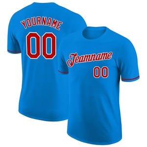 T-shirt de performance 3D drapeau américain blanc-rouge personnalisé, 100 % polyester, séchage rapide, vente en gros directe pour l'industrie manufacturière - Product Image 3