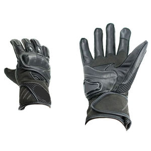 WARPRO INDUSTRY Full Finger Leather Racing <b>Gloves</b> <b>Touchscreen</b> Function Hook Loop Closure Breathable Palm Guard for MOTOCROSS - Product Image 6