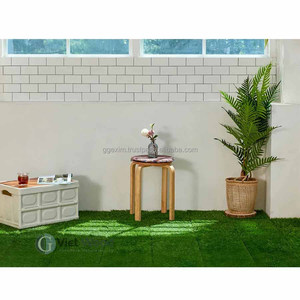 Dalles de terrasse en bois d'acacia antidérapantes, revêtement de sol en bois à emboîtement pour extérieur - Product Image 2