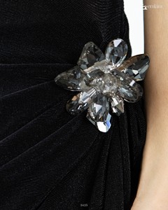 Vestido de Fiesta para Mujer al por Mayor - Vestido de Noche con Pedrería y Cuello Halter ET3425 - Product Image 6