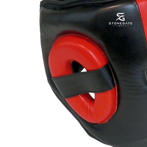 Casque d'entraînement MMA en cuir léger, respirant et réglable, avec design personnalisé pour les séances de kickboxing 2026 - Product Image 4