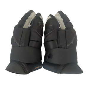 Gants de sport à doigts entiers, noirs, en polyester, fermeture auto-agrippante, unisexes, toutes saisons, antidérapants, légers, 2027 - Product Image 1