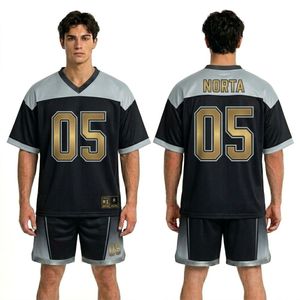Ensembles de shorts de sport légers et anti-rétrécissement pour l'été, avec accent floral aux épaules, en jersey sublimé pour les fans - Product Image 4