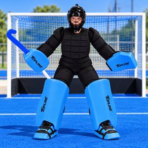 Equipo de portero de hockey sobre césped al por mayor de alta calidad, conjunto completo de equipo de protección, kit de portero negro para entrenamiento - Product Image 2