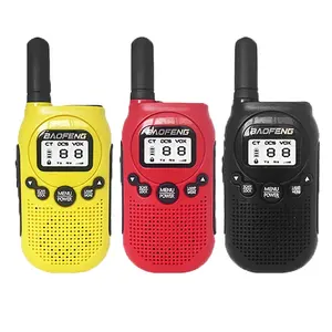 Baofeng bf T6 enfants PMR FRS UHF mini enfant sans fil 0.5W portable extérieur jambon radio émetteur-récepteur talkie-walkie pour enfants bébé