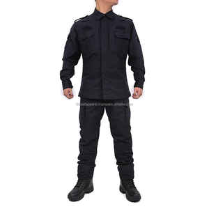 Nouveau Style 2025 gros chasse chemise pantalon ensemble uniforme Rip-Stop Forces grenouille costume bleu tactique vêtements sécurité uniforme ensemble - Product Image 1