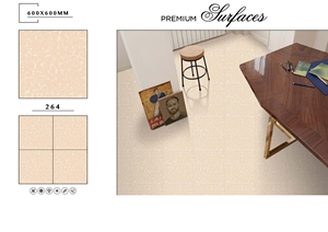 Azulejos de Porcelana de Alta Calidad, Diseño 3D, 600x600mm, Acabado Mate, para Piso y Pared, 8mm de Grosor, para Apartamentos Modernos - Product Image 5