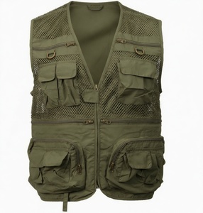 เสื้อกั๊กสำหรับล่าสัตว์สีดำ - Product Image 4