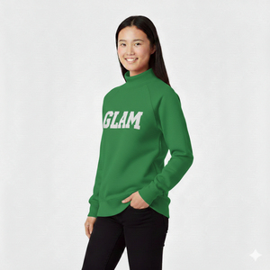เสื้อสเวตเชิ้ตคอเต่าแขนยาวสำหรับผู้หญิง ดีไซน์ใหม่ สำหรับฤดูใบไม้ร่วง/ฤดูหนาว สไตล์ลำลอง ปักลายได้ตามต้องการ ผ้าฟลีซคุณภาพสูง - Product Image 6
