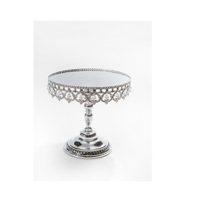 Luxury Food Grade Metal Cake <b>Stand</b> Customizable Color Size for Wedding Birthday Dessert Table <b>Display</b> Elegant Finish Pedestal - Product Image 2