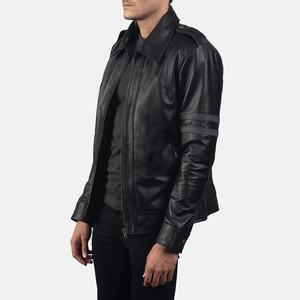 Chaqueta de Cuero de Alta Calidad – Chaqueta de Moda Ajustada para Hombre y Mujer, Cuero Suave y Duradero, Estilo Motero Clásico y Ropa Exterior Informal - Product Image 6