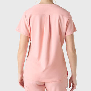 Uniforme de Esteticista con Corte Ajustado, Uniforme para Peluquería, Uniforme para Masajes y Spa, Vestido Uniforme para Spa - Product Image 5