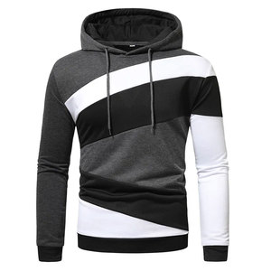 Sweat-shirts à capuche pour hommes de qualité supérieure, taille plus, coupe classique, 100% coton, confortables, respirants, en tissu polaire français, fermeture éclair, couleur unie - Product Image 1