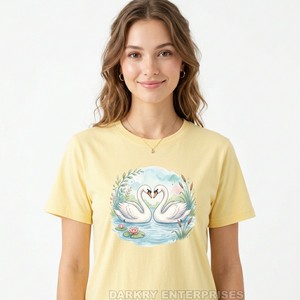 T-shirt personnalisé pour femme, vente en gros, coton de haute qualité, tee-shirt pour femme, fabricant OEM, t-shirt imprimé décontracté pour femme, été - Product Image 1