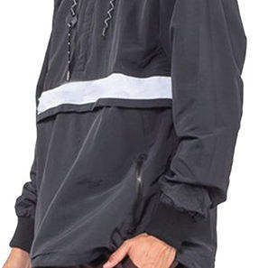 Vestes coupe-vent tendance 2026, style moderne, matériau frais, nouveau design, tissu 100% polyester, fermetures éclair, vestes coupe-vent pour hommes - Product Image 4