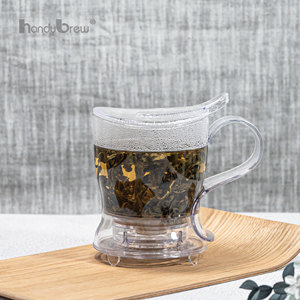 เครื่องชงชาแบบจุ่ม HandyBrew พรีเมียม ปลอดสาร BPA พร้อมที่กรองชา ผลิตโดยโรงงาน OEM ODM ในไต้หวัน รับทำโลโก้ตามสั่ง สำหรับร้านขายชาขายส่ง - Product Image 4