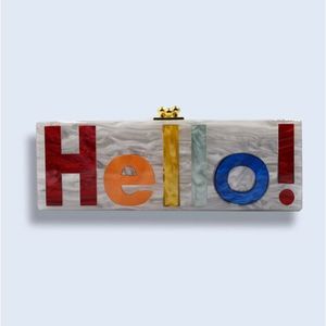 Bolso de Mano de Resina con Cristales de Diseño para Fiestas Nocturnas para Damas - Product Image 6