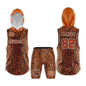 Uniformes de football américain 7v7 sur mesure en polyester 100% grande taille, respirants et de haute qualité, vente en gros - Product Image 1