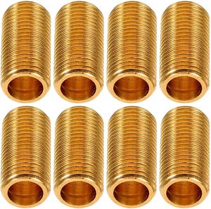 Raccord de tuyauterie métallique personnalisé en laiton, embout de raccordement AOL-08, filetage mâle, forgé, basse pression, résistant à la corrosion - Product Image 6