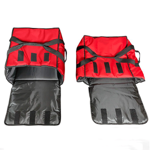 Sac de livraison de pizza en polyester isolé de luxe et tendance, sac isotherme professionnel pour la livraison de nourriture - Product Image 6