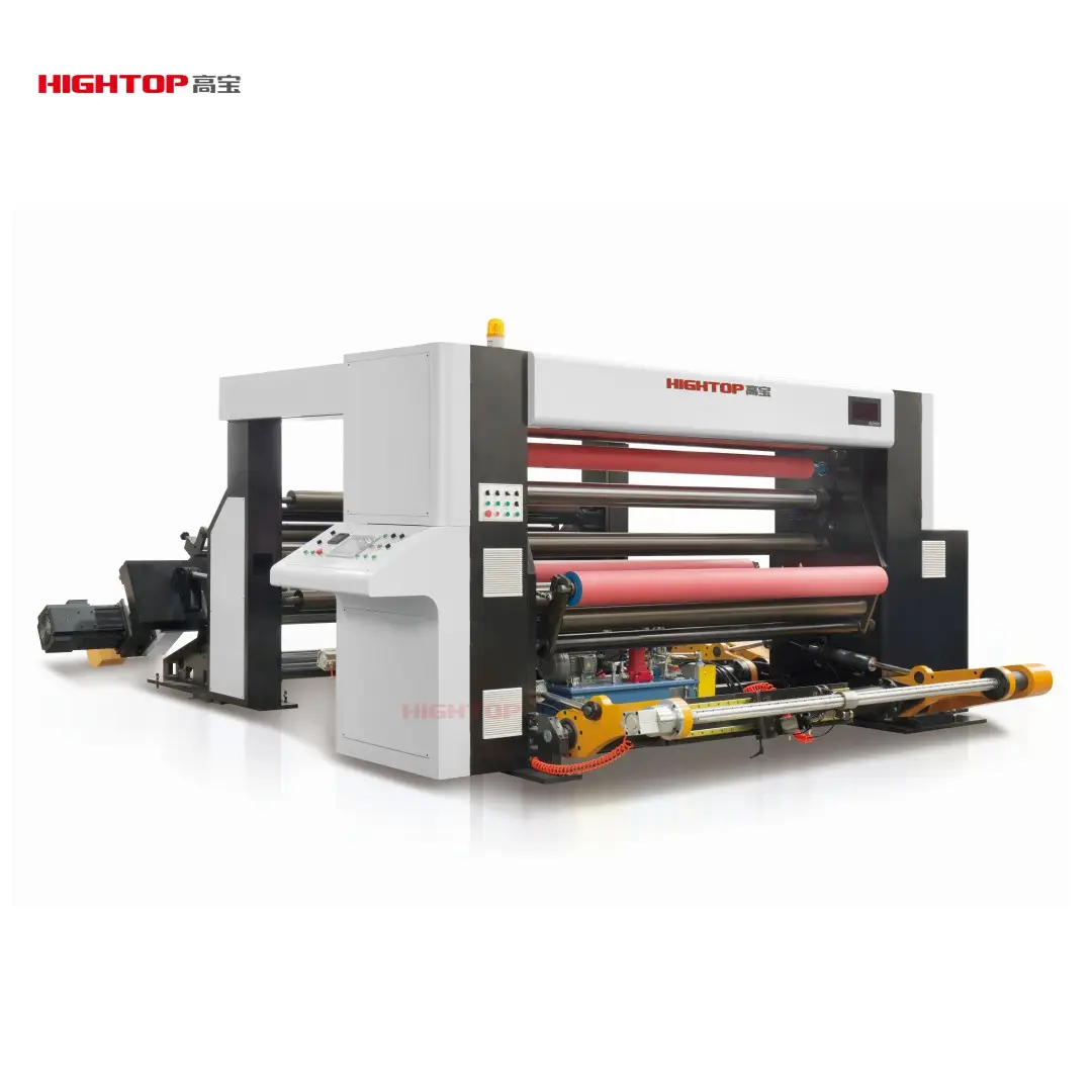 Hightop เครื่องตัดกระดาษม้วนความเร็วสูงสำหรับโรงงานกระดาษรุ่น GBK-1800
