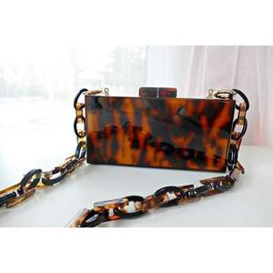 Élégante pochette de soirée en résine pour femme, décorations de fête tendance - Product Image 6