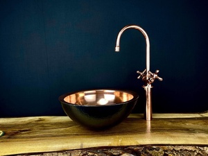 Évier en cuivre, directement de l'usine, fabricant direct de bassins en cuivre, évier en cuivre au meilleur prix en Inde - Product Image 3