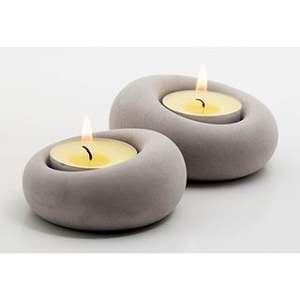 Portavelas de Concreto Hecho a Mano de Primera Calidad TCE para Decoración del Hogar, Centro de Mesa, Regalo para Hoteles y Restaurantes, Decoración de Interiores - Product Image 3