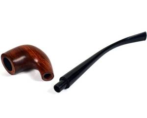 Pipe à fumer en bois, accessoires en bois pour cigarettes, tabac, cigares. Pipes à cigares artisanales naturelles par Curio Craft. - Product Image 3