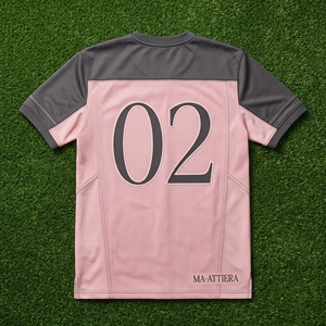 Camiseta de Fútbol Americano Color Rosa Polvoriento para Hombre, Número Personalizado, Ropa Deportiva, Uniforme de Equipo - Product Image 5